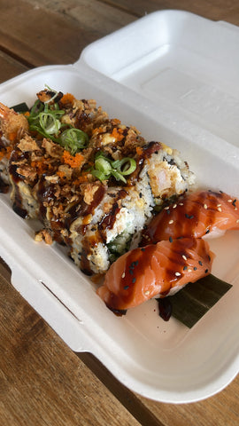FLAMED BEEF TEMPURA ROLL