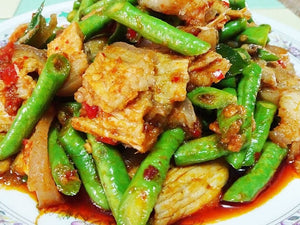 Phad prik kang - Thais rode curry pasta