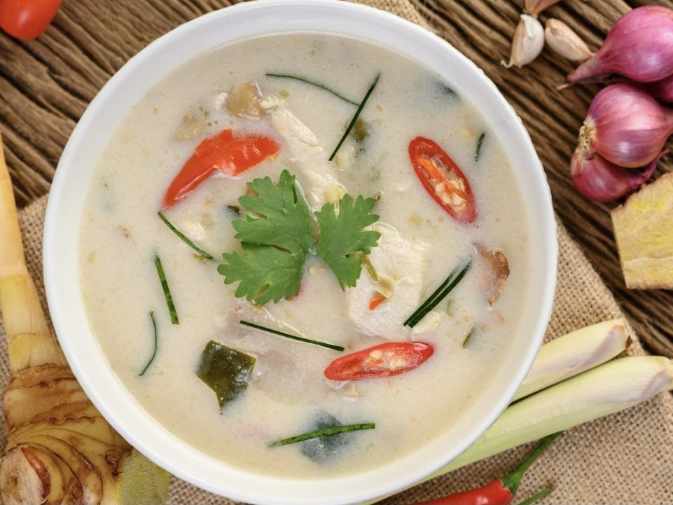 Tom kha - Thais kokos soep