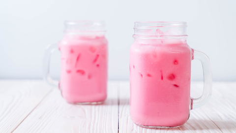 Cha nom yen - Thaise roze ijsthee