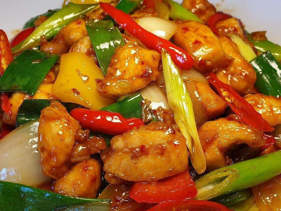 Phad nam prik phuw - Thais chili pasta