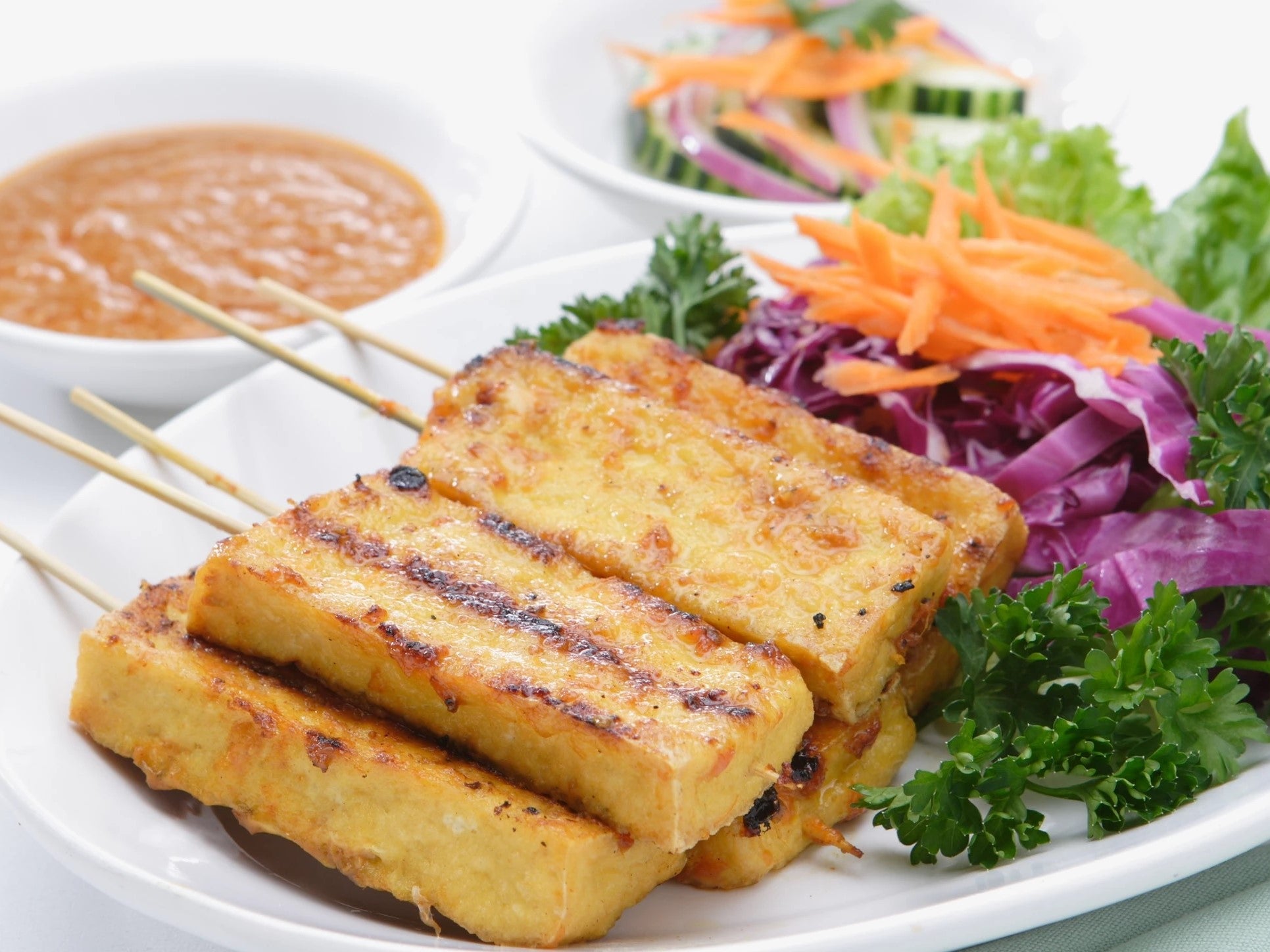 Tofusaté met Satésaus