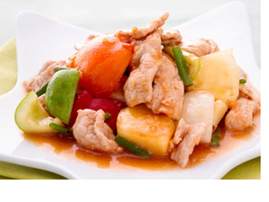 Phad prieuw waan - Thais zoet zure saus
